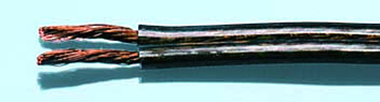Vaizdas ACR, K1.5 2x1,5mm²  kolonėlių laidas, OFC, tamsus                                                                                                     