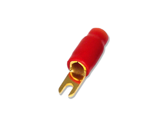 Vaizdas ACR, HA70R šakutė 10mm² stiprintuvo kabeliui, raudona                                                                                                 