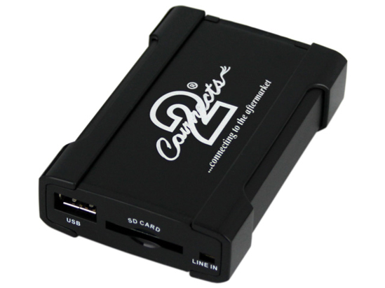 Vaizdas CTARNUSB003 automobilinis USB/SD adapteris Renault 8-pin Mini ISO                                                                                     