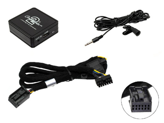 Vaizdas CTACTBT002 automobilinis USB/BT adapteris Citroen                                                                                                     