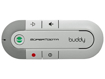 Vaizdas SuperTooth BUDDY balta automobilinė Bluetooth laisvų rankų įranga                                                                                     