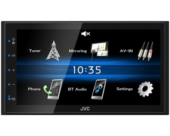 Picture of JVC, KW-M25BT 2-DIN AV grotuvas su 6.8" ekranu, Bluetooth                                                                                             