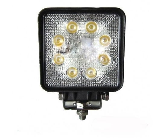 Vaizdas LED žibintas, kvadratinis 27W, 9x3W flood                                                                                                             