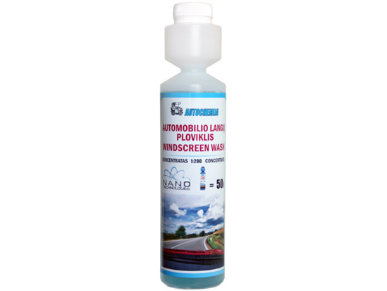 Изображение Automobilio stiklu ploviklio koncentratas su nano danga 250ml                                                                                         