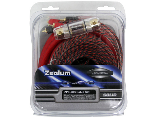 Picture of ZEALUM, ZPK-20S laidu rinkinys garso stiprintuvui, 20mm²                                                                                              