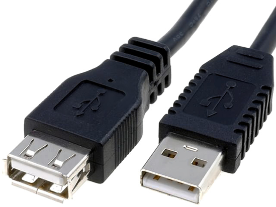 Vaizdas CAB-USB2AAF/2 USB jungties prailginimo laidas                                                                                                         