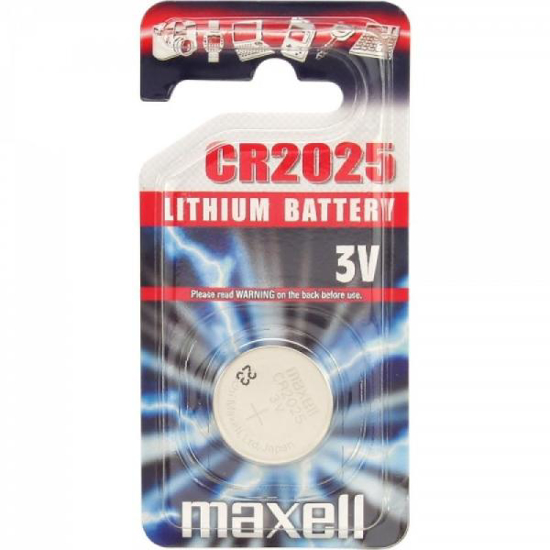 Vaizdas Maxell, baterija CR2025                                                                                                                               