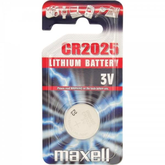 Изображение Maxell, baterija CR2025                                                                                                                               