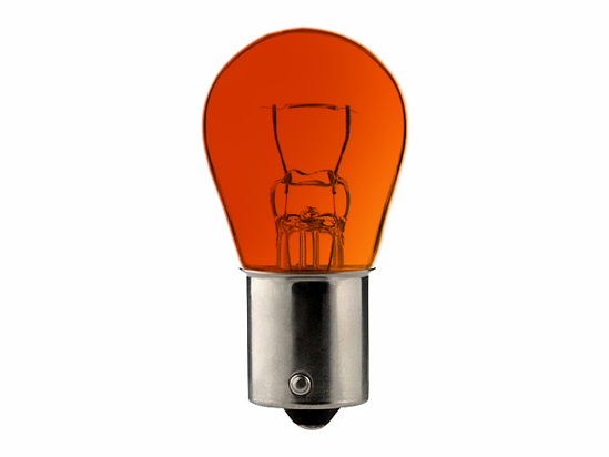 Vaizdas Bosma lemputė BA15s, 21W, oranžinė                                                                                                                    