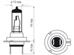 Picture of Bosma lempute H7, 12V, 55W, HDLL long life                                                                                                            