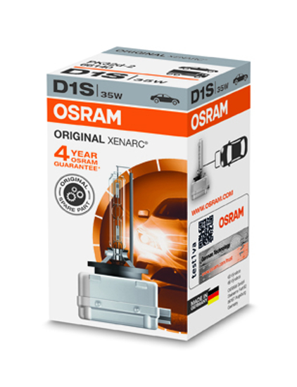 Vaizdas OSRAM XENARC Original, Lemputė XENON D1S 66140                                                                                                        