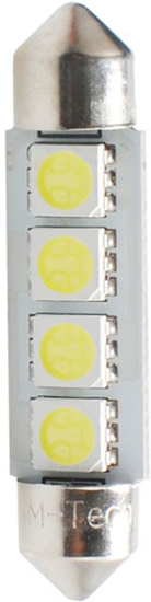 Vaizdas Lemputė C5W CANBUS 4xSMD5050, 41mm                                                                                                                    