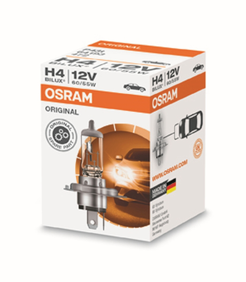 Vaizdas Osram lemputė Original, H4, 60/55W, P43t 64193                                                                                                        