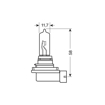 Picture of Osram lempute , H9, 65W, PGJ19-5 64213                                                                                                                
