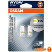 Vaizdas Osram lemputė T10, WY5W, 5W, W2.1x9.5d Diadem chrome, 2vnt, Blist.                                                                                    