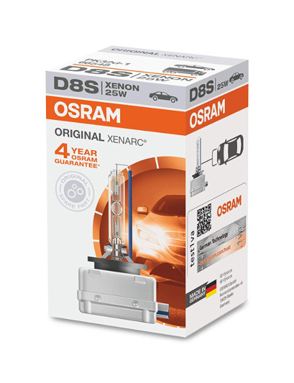 Vaizdas OSRAM XENARC Original, Lemputė XENON D8S 66548                                                                                                        