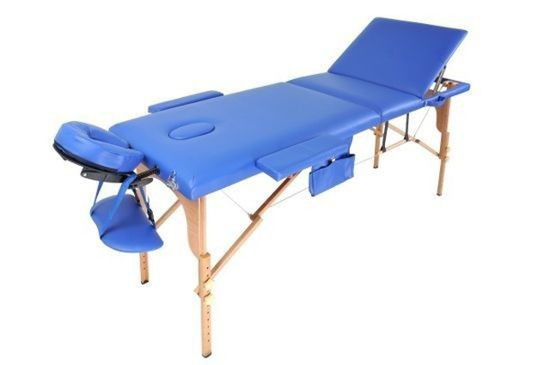 Vaizdas 3 dalių, Wecco, masažo stalas, mėlynas XL                                                                                                             