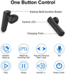 Vaizdas Belaidės ausinės su „Bluetooth 5.0“ ir 35val. muzikos klausymu.                                                                                       