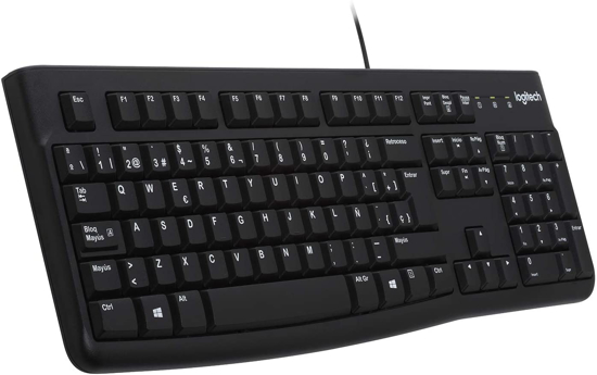 Изображение Logitech K120 klaviatura, ispaniskas isdestymas                                                                                                       