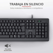 Vaizdas TRUST klaviatūra su laidu, ispaniškas išdėstymas                                                                                                      
