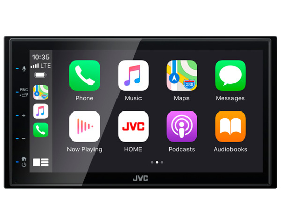Vaizdas JVC, KW-M560BT 2-DIN AV grotuvas su 6.8" ekranu, Bluetooth                                                                                            