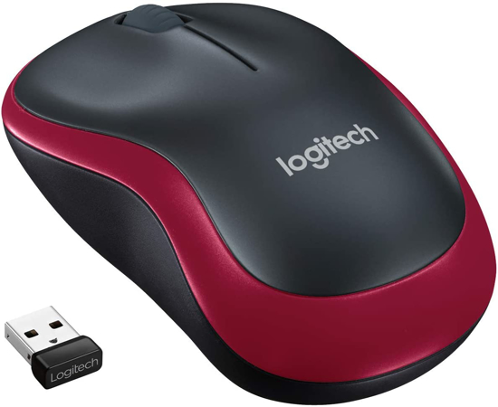 Vaizdas „Logitech M185“ belaidė pelė, 2,4 GHz su USB mini imtuvu,                                                                                             