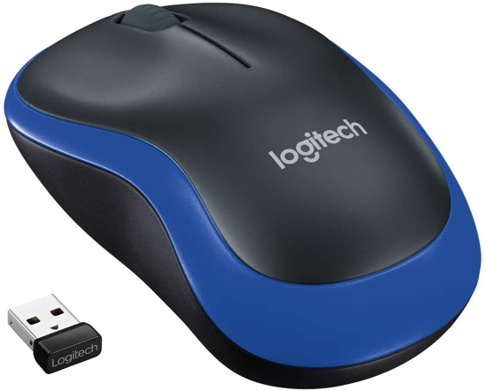 Vaizdas Logitech M185“ belaidė pelė, 2,4 GHz su USB mini imtuvu                                                                                               
