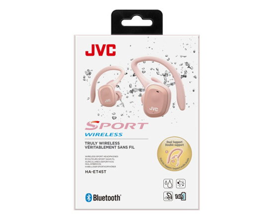 Изображение JVC, HA-ET45T-PU, rozines sp. dinamines ausines, Sporto                                                                                               