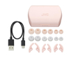 Vaizdas JVC, HA-ET45T-PU, rožinės sp. dinaminės ausinės, Sporto                                                                                               