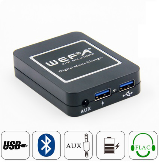 WEFA, 04BT, USB/BT adapteris 5+7 Toyota, Lexus   