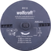 Vaizdas wolfcraft standartinis skyliu pjuklu rinkinys 5 vnt. Su metaliniu korpusu Pjuklas su 5 greitai keiciamais peiliais, Ø 68-100 mm, pjovimo gylis 33 mm
