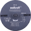 Vaizdas wolfcraft standartinis skyliu pjuklu rinkinys 5 vnt. Su metaliniu korpusu Pjuklas su 5 greitai keiciamais peiliais, Ø 68-100 mm, pjovimo gylis 33 mm  
