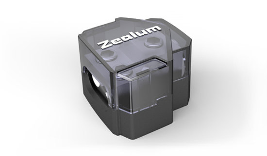 ZEALUM, ZPD-42P paskirstymo blokas 1 x 50/25mm² / 2 x 25/10 mm²