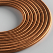 lartext – sviesus apvalus tekstilinis kabelis apsvietimui, 2 x 0,75 mm,