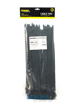 Bosma, kabelio dirzelis  7.6x300mm juodas, 100vnt         