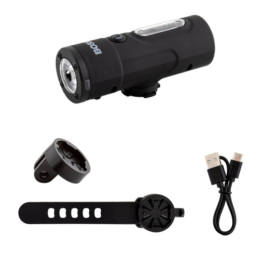 Bosma, dviracio priekiniai zibintai 8067, 500Lm, 1800mAh, IPX4        