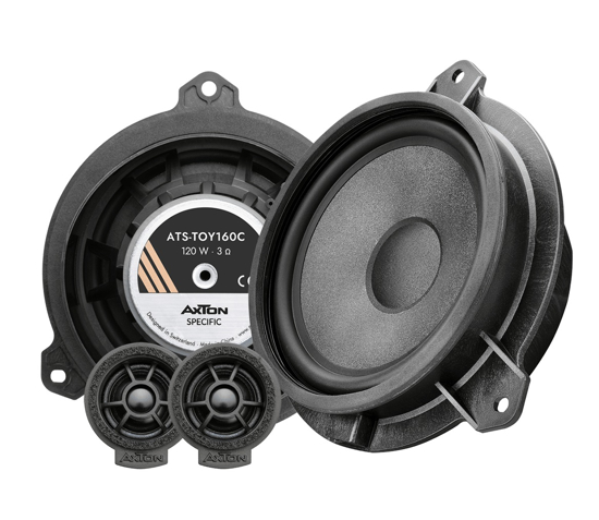 AXTON, ATS-TOY160C Toyota, Subaru, lexus 16.5 cm / 6.5" 2-juostu k               