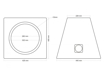 Korpusas zemu dazniu garsiakalbiui MDF18, 40l, 30cm  