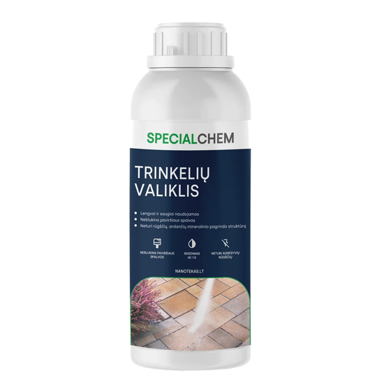 SpecialChem mineraliniu pavirsiu valiklis (trinkeliu valiklis)