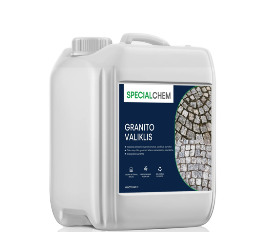 SpecialChem mineraliniu pavirsiu valiklis (granito valiklis) - 5 l  