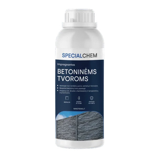 SpecialChem betono impregnantas (impregnantas betoninems tvoroms)   