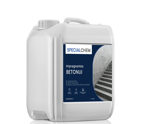 SpecialChem betono impregnantas (impregnantas betonui) - 5 litrai     