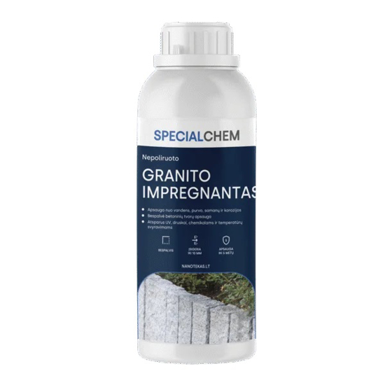 SpecialChem impregnantas (impregnantas nepoliruotam granitui) - 1           