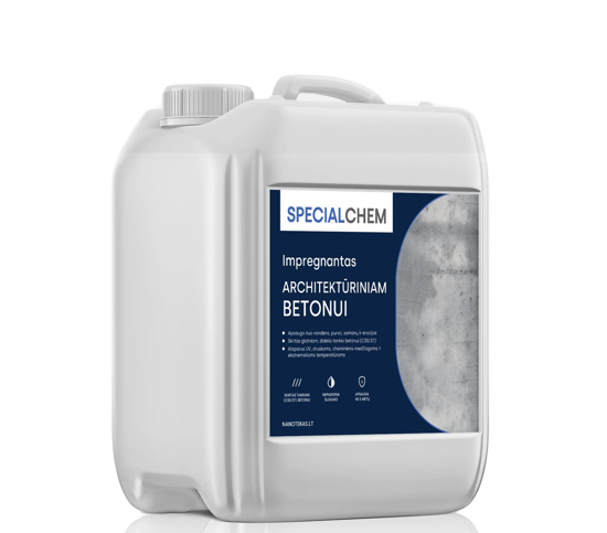 SpecialChem impregnantas neporetam, architekturiniam (C25/C30/C35)     