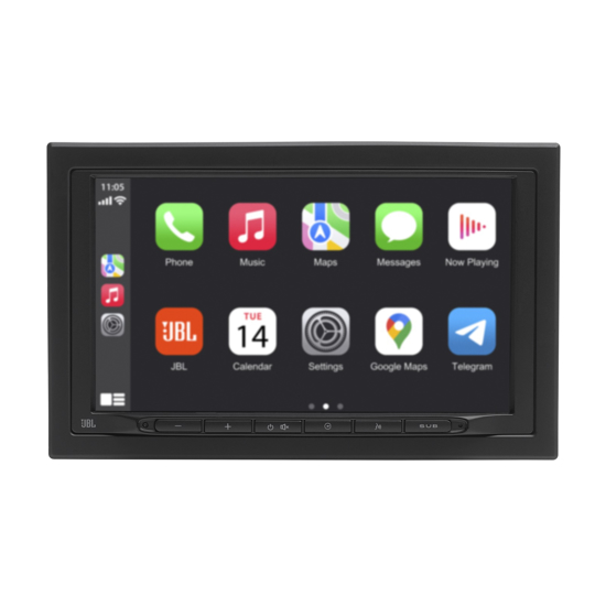 Vaizdas JBL LEGEND 700EU, 7", 2-DIN automobilinė multimedijos sistema su b                                                                                    